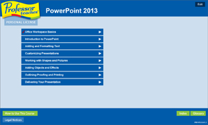 Introductions, summaries, and end-of-chapter quiz questions all reinforce learning for PowerPoint.