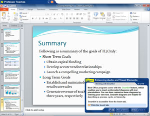 Advanced Microsoft PowerPoint 2010 tutorial