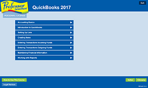 Learn how to enter transactions for outgoing funds with Professor Teaches QuickBooks 2017.